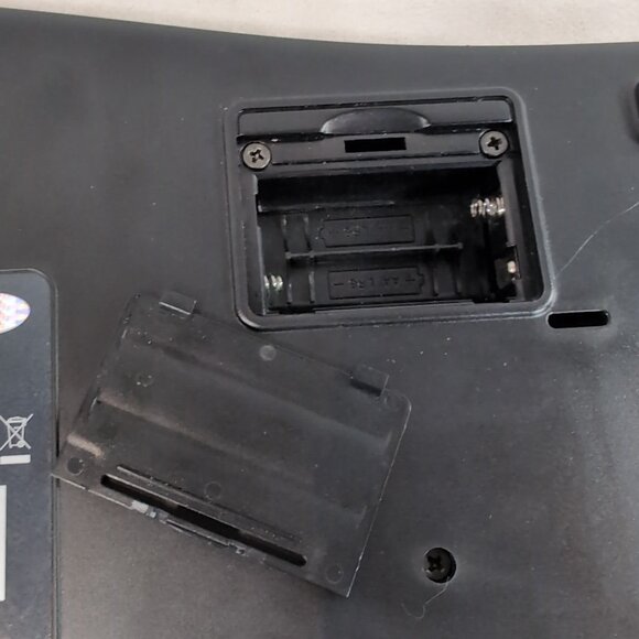 Microsoft Comfort Curve Keyboard 5000 w/ USB Dongle TESTED Black WUG0872 Slim - Picture 12 of 15